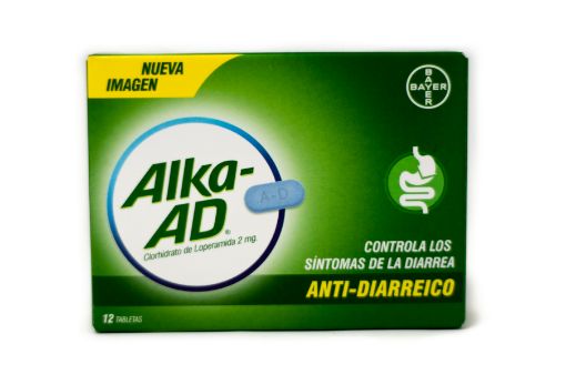 Imagen de ALKA AD BAYER  ANTIDIARREICO 12 UND 