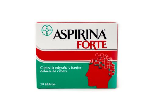 Imagen de ANALGÉSICO ASPIRINA BAYER FORTE  20 UND