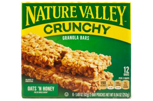 Imagen de BARRA DE GRANOLA NATURE VALLEY CRUNCHY AVENA MIEL 12 UND 252 G