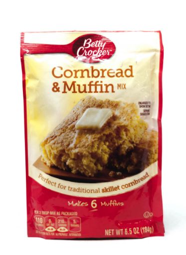 Imagen de MEZCLA PARA MUFFIN BETTY CROCKER DE MAÍZ 184 g 