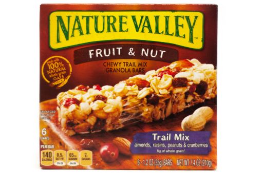 Imagen de BARRA DE GRANOLA NATURE VALLEY FRUIT & NUT MEZCLA DE FRUTOS SECOS 6 UND 210 G