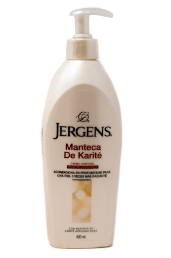 Imagen de CREMA CORPORAL JERGENS HUMECTANTE CON MANTECA DE KARITE PARA PIEL EXTRA SECA 400 ml 