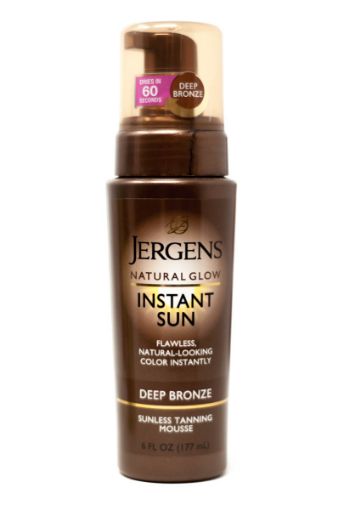 Imagen de ACELERADOR DE BRONCEADO JERGENS NATURAL GLOW INSTANT SUN DEEP BRONZE MOUSSE 177 ml 