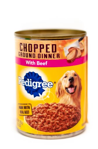 Imagen de ALIMENTO PARA PERRO PEDIGREE CARNE RES MOLIDA EN TARRO ADULTO 375 G