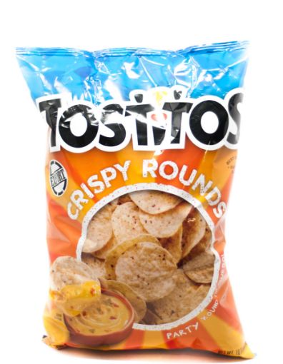 Imagen de TORTILLAS NACHOS TOSTITOS CRISPI ROUNDS 283.5 G