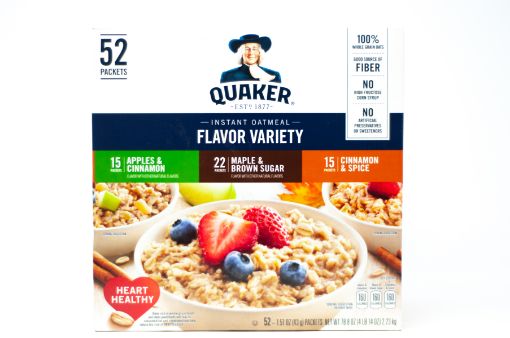 Imagen de AVENA QUAKER INSTANTÁNEA VARIEDAD SABORES 52 UND  2230 G