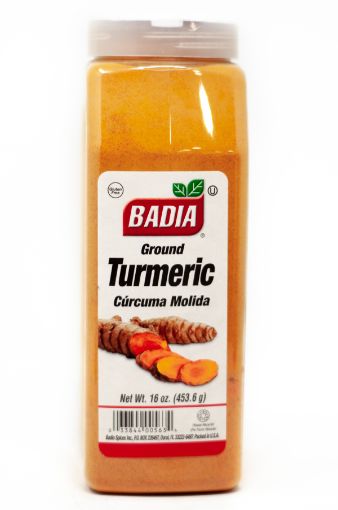 Imagen de CURCUMA EN POLVO BADIA EN FRASCO 453.6 G