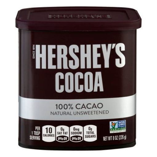 Imagen de MEZCLA EN POLVO PARA BEBIDA HERSHEYS COCOA SABOR CHOCOLATE EN LATA 226 G