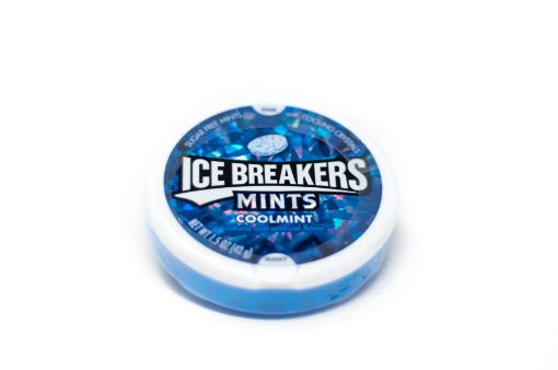 Imagen de PASTILLA ICE BREAKERS COOL MINT SIN AZÚCAR 42 G