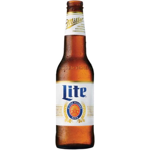 Imagen de CERVEZA LIGHT MILLER LITE BOTELLA 355 ML