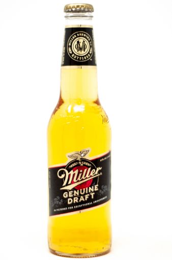 Imagen de CERVEZA MILLER GENUINE DRAFT BOTELLA 355 ML