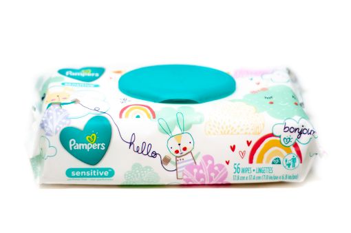 Imagen de TOALLITAS HÚMEDAS PAMPERS SENSITIVE 1.00 UND