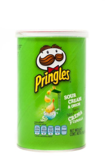 Imagen de PAPAS TOSTADAS PRINGLES CREMA CEBOLLA 71 G