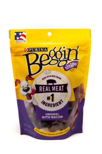 Imagen de BOCADILLOS PARA PERRO BEGGIN STRIPS 85 G 