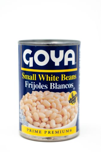 Imagen de FRIJOL GOYA BLANCO ENTERO PEQUEÑO LATA 439 G