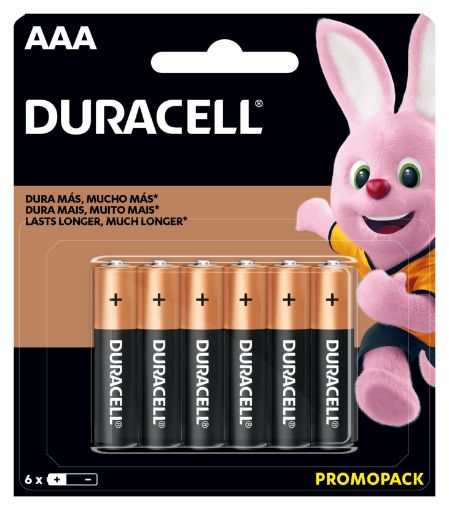 Imagen de BATERIA AAA DURACELL 4 UND + 2 UND GRATIS