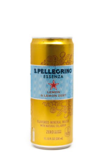 Imagen de AGUA MINERAL SAN PELLEGRINO LEMON&LEMON ZEST ZERO 330 ml 