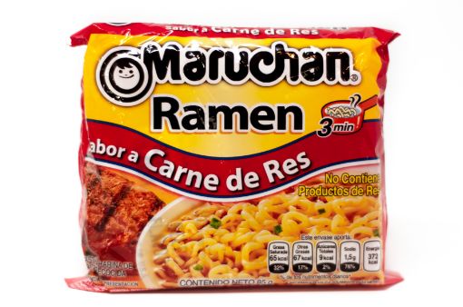 Imagen de SOPA INSTANTANEA MARUCHAN RAMEN SABOR CARNE DE RES 85 G