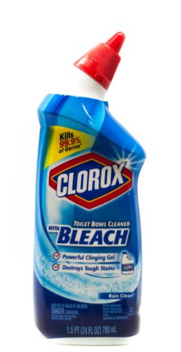 Imagen de LIMPIADOR CLOROX PARA SANITARIO CON CLORO AROMA LLUVIA LIMPIA 709 ml 