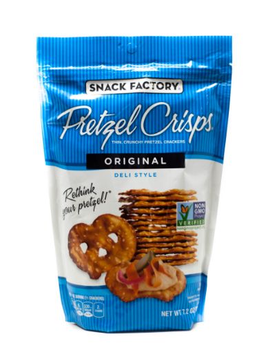 Imagen de SNACKS PRETZEL CRISPS ORIGINAL 204.00 G