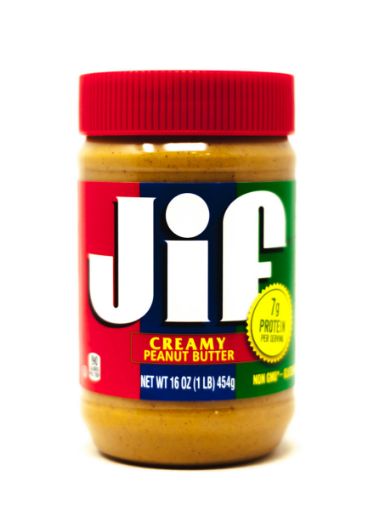 Imagen de MANTEQUILLA DE MANÍ JIF CREAMY 454 G