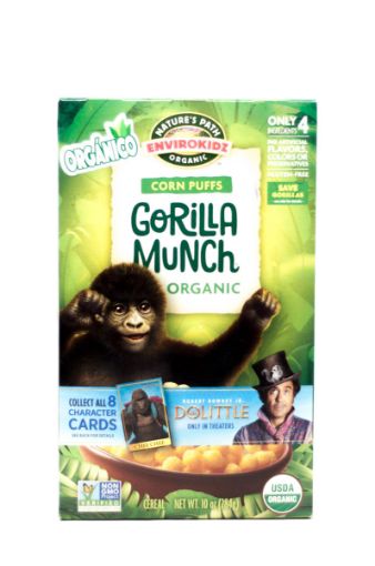 Imagen de CEREAL ORGANICO NATURES PATH ENVIROKIDZ GORILA MUNCH CAJA 284 G