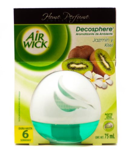 Imagen de AROMATIZANTE AIR WICK ESFERA JAZMIN Y KIWI 75 ML