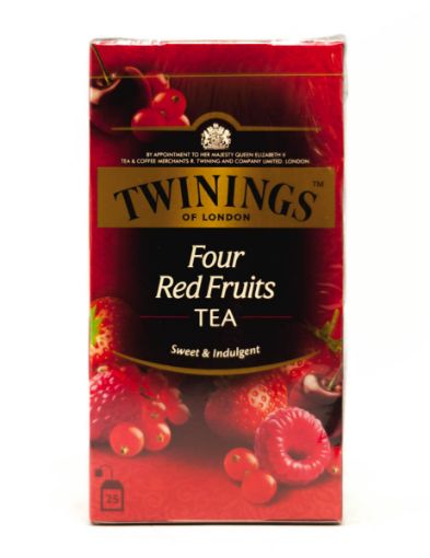 Imagen de TÉ TWININGS 4 FRUTOS ROJOS 25 UND 50 G