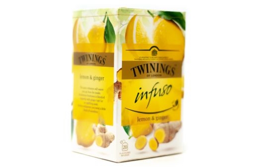 Imagen de INFUSIÓN TWININGS LIMÓN & JENGIBRE 20 UND 30.00 UND