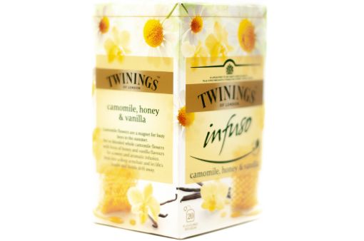 Imagen de INFUSIÓN TWININGS MANZANILLA MIEL & VAINILLA 20 UND 30 G