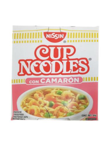 Imagen de SOPA INSTANTANEA NISSIN CON CAMARON 64 g 