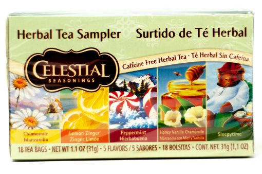 Imagen de TÉ HERBAL 5 SABORES CELESTIAL SEASONINGS 18 UND 30 G