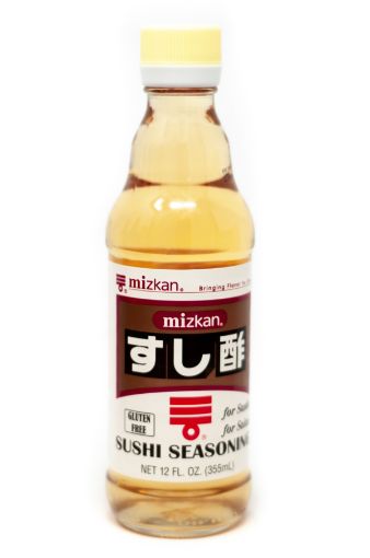 Imagen de VINAGRE MIZKAN DE ARROZ SAZONADO PARA SUSHI BOTELLA 355 ml 