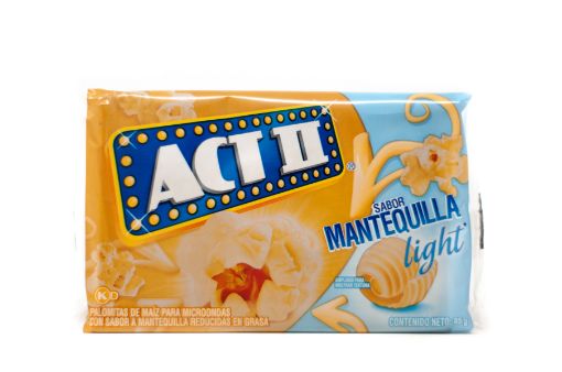 Imagen de PALOMITAS DE MAIZ ACT II MANTEQUILLA LIGHT 85 G