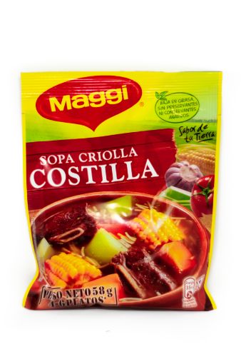 Imagen de SOPA CRIOLLA MAGGI COSTILLA 58 g 