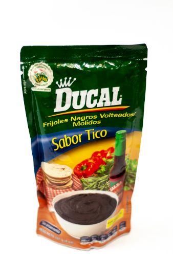 Imagen de FRIJOL DUCAL NEGRO MOLIDO SABOR TICO DOYPACK 227 G