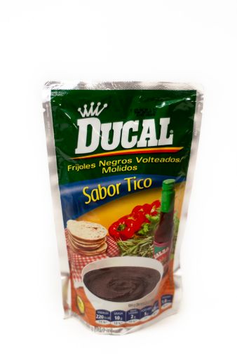 Imagen de FRIJOL DUCAL NEGRO MOLIDO SABOR TICO DOYPACK 400 G