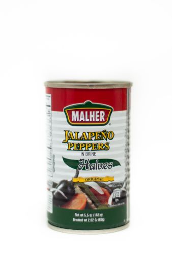 Imagen de CHILE MALHER JALAPEÑO MITADES 80 G