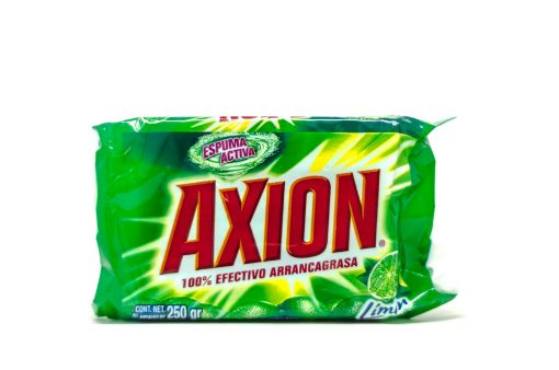 Imagen de LAVAPLATOS AXION LIMÓN BARRA 250 G