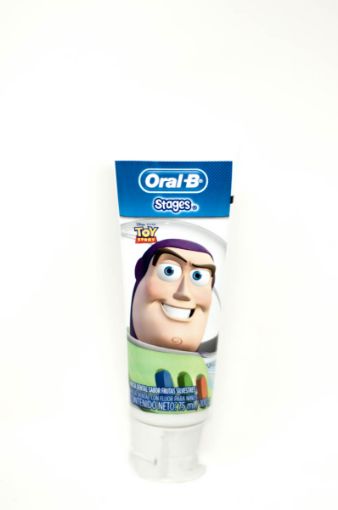 Imagen de CREMA DENTAL ORAL-B STAGES CON FLUOR SABOR FRUTAS SILVESTRES 75.00 ML