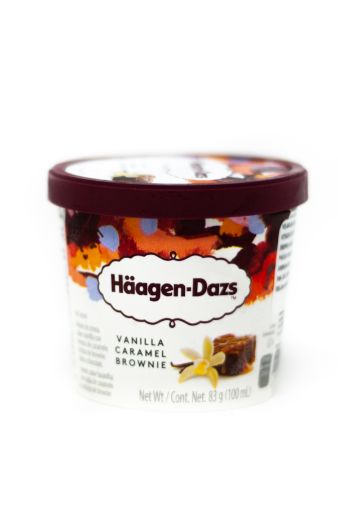 Imagen de HELADO HAAGEN DAZS BROWNIE & VAINILLA CARAMELO 83.00 G