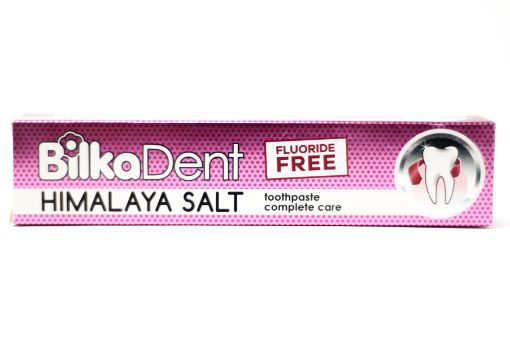 Imagen de CREMA DENTAL BILKADENT LIBRE DE FLUOR CON SAL DEL HIMALAYA 75 ML