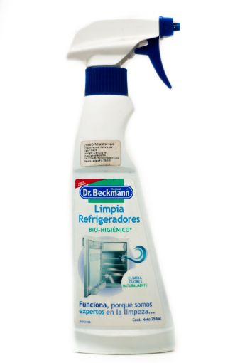 Imagen de LIMPIADOR DR BECKMANN PARA REFRIGERADORAS BIO-HIGIENICO EN SPARAY 250 ml 