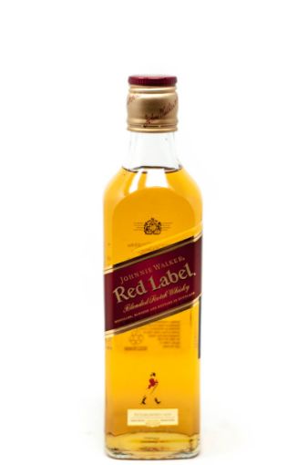 Imagen de WHISKY JOHNNIE WALKER ETIQUETA ROJA 375 ml