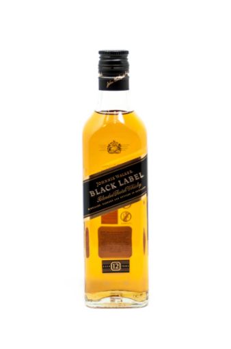 Imagen de WHISKY JOHNNIE WALKER ETIQUETA NEGRA 200 ml