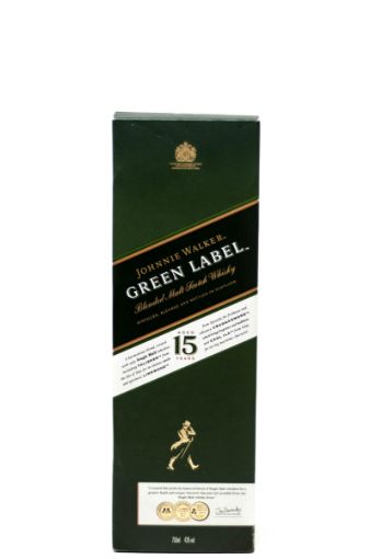 Imagen de WHISKY JOHNNIE WALKER GREEN LABEL 750 ml 