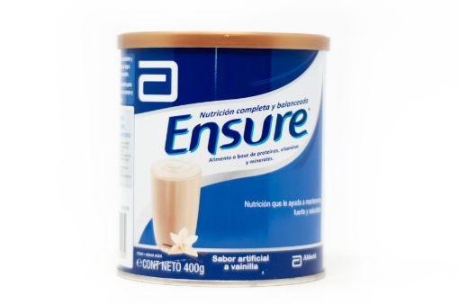 Imagen de COMPLEMENTO ALIIMENTICIO ENSURE VAINILLA EN POLVO 400.00 G