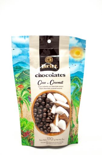 Imagen de CHOCOLATE BRITT COCO CUBIERTO DE CHOCOLATE OSCURO 170.00 G