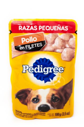 Imagen de ALIMENTO PARA PERRO PEDIGREE POLLO RAZAS PEQUEÑAS ADULTO 100 G