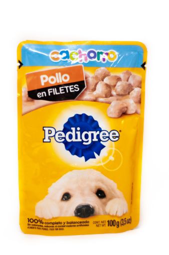 Imagen de ALIMENTO PARA PERRO PEDIGREE SABOR POLLO CACHORRO 100 G